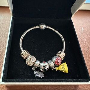 Disney PANDORA Bracelet with Charms